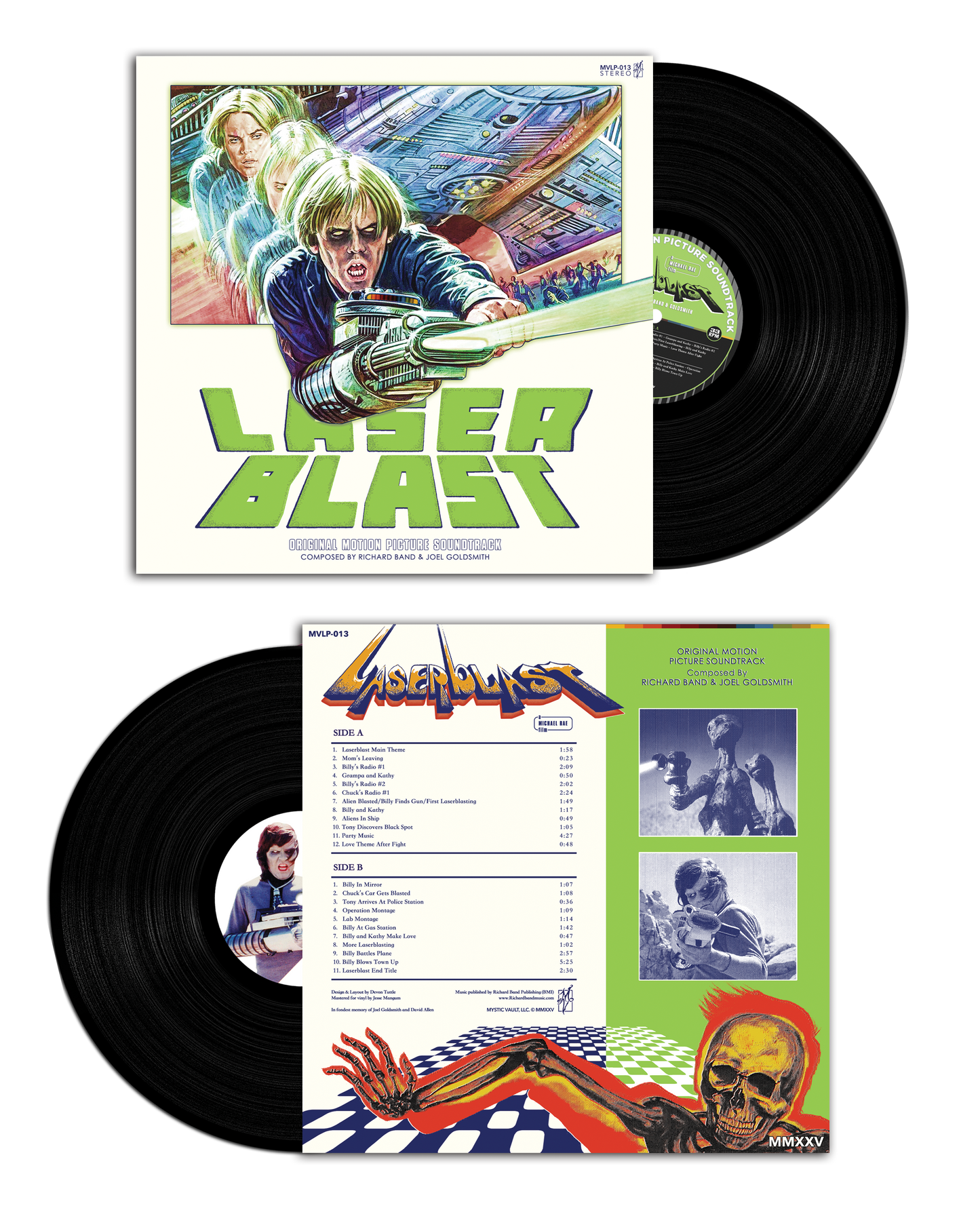 Laserblast (1978) OST vinyl