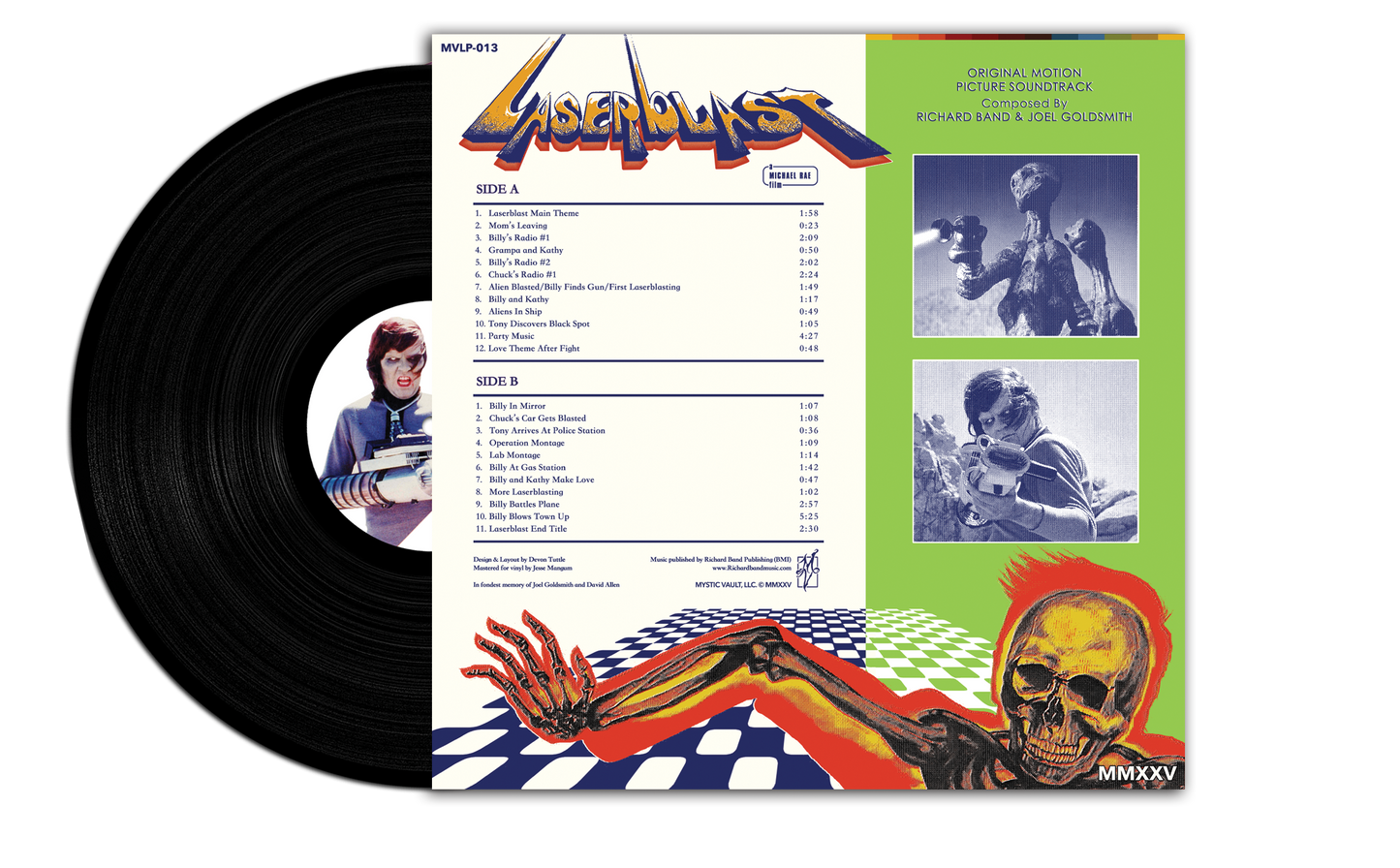 Laserblast (1978) OST vinyl