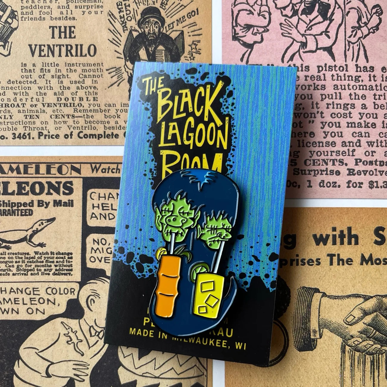 Dunken Shrinkies enamel pin