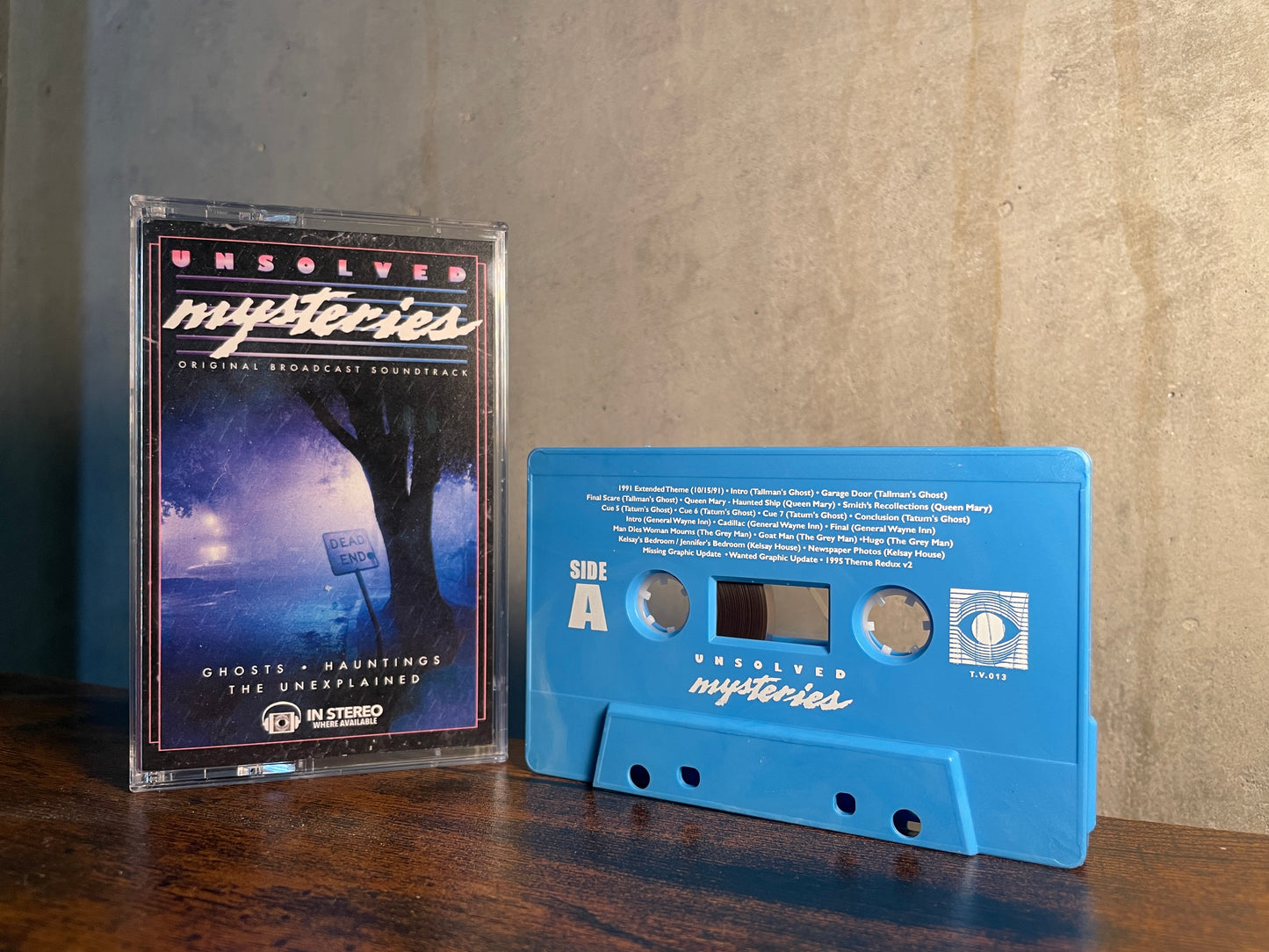 Unsolved Mysteries Vol 1 OST Cassette