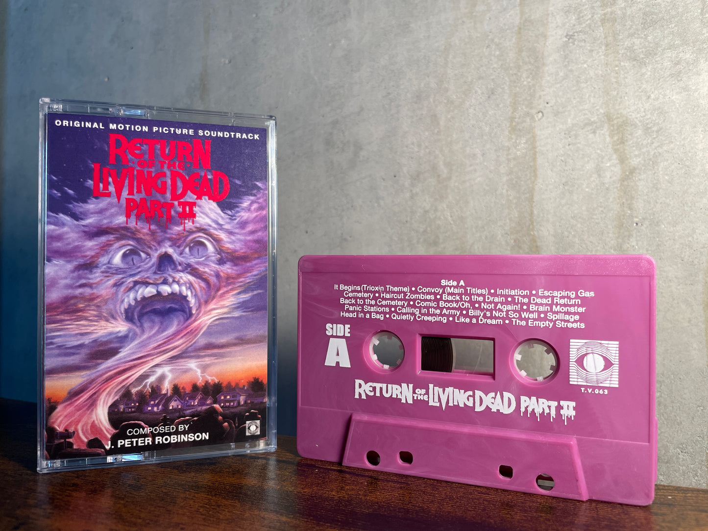 Return of the Living Dead Part II OST Cassette