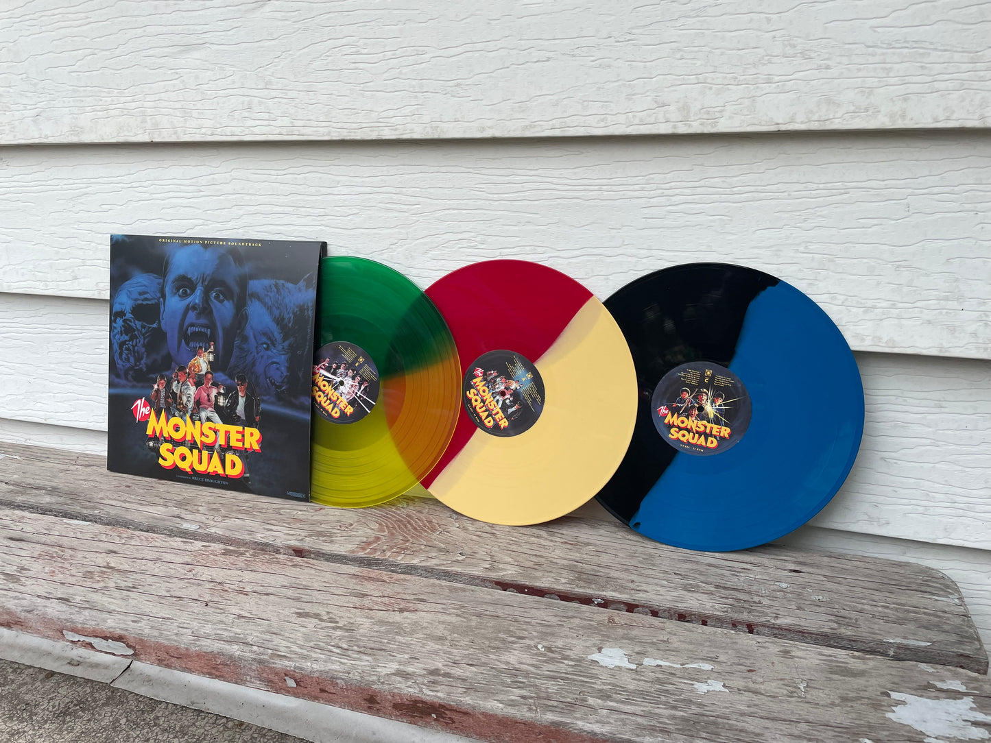 The Monster Squad OST 3xLP vinyl GRAVEFACE DISTRIBUTION EXCLUSIVE VARIANT