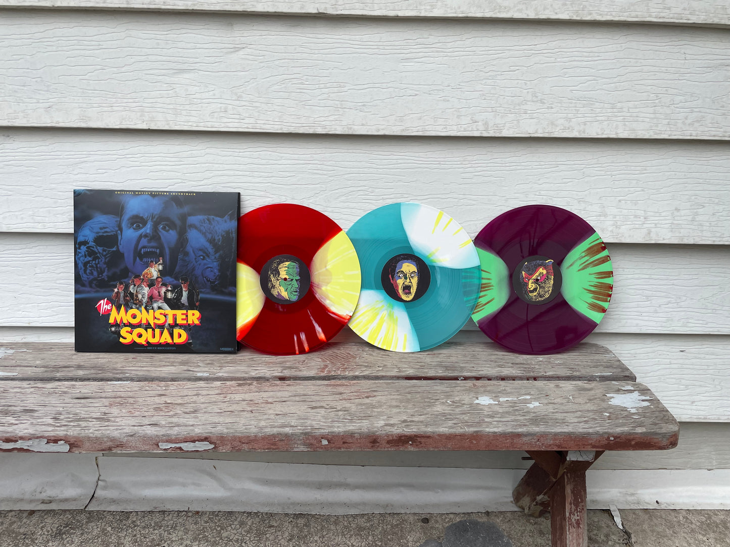 The Monster Squad OST 3xLP vinyl GRAVEFACE DISTRIBUTION EXCLUSIVE VARIANT