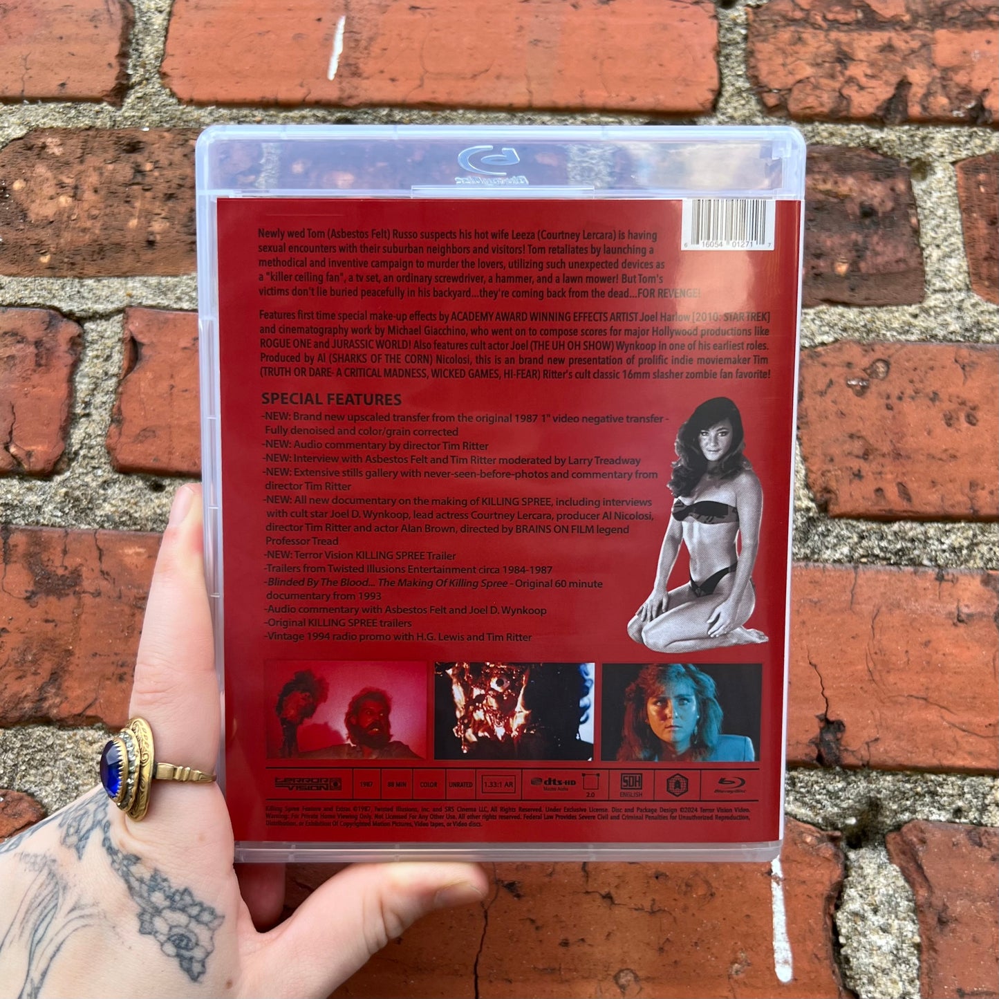 KILLING SPREE (1987) - BLU-RAY