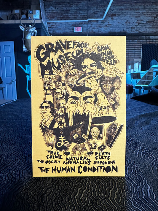 Graveface Museum post card
