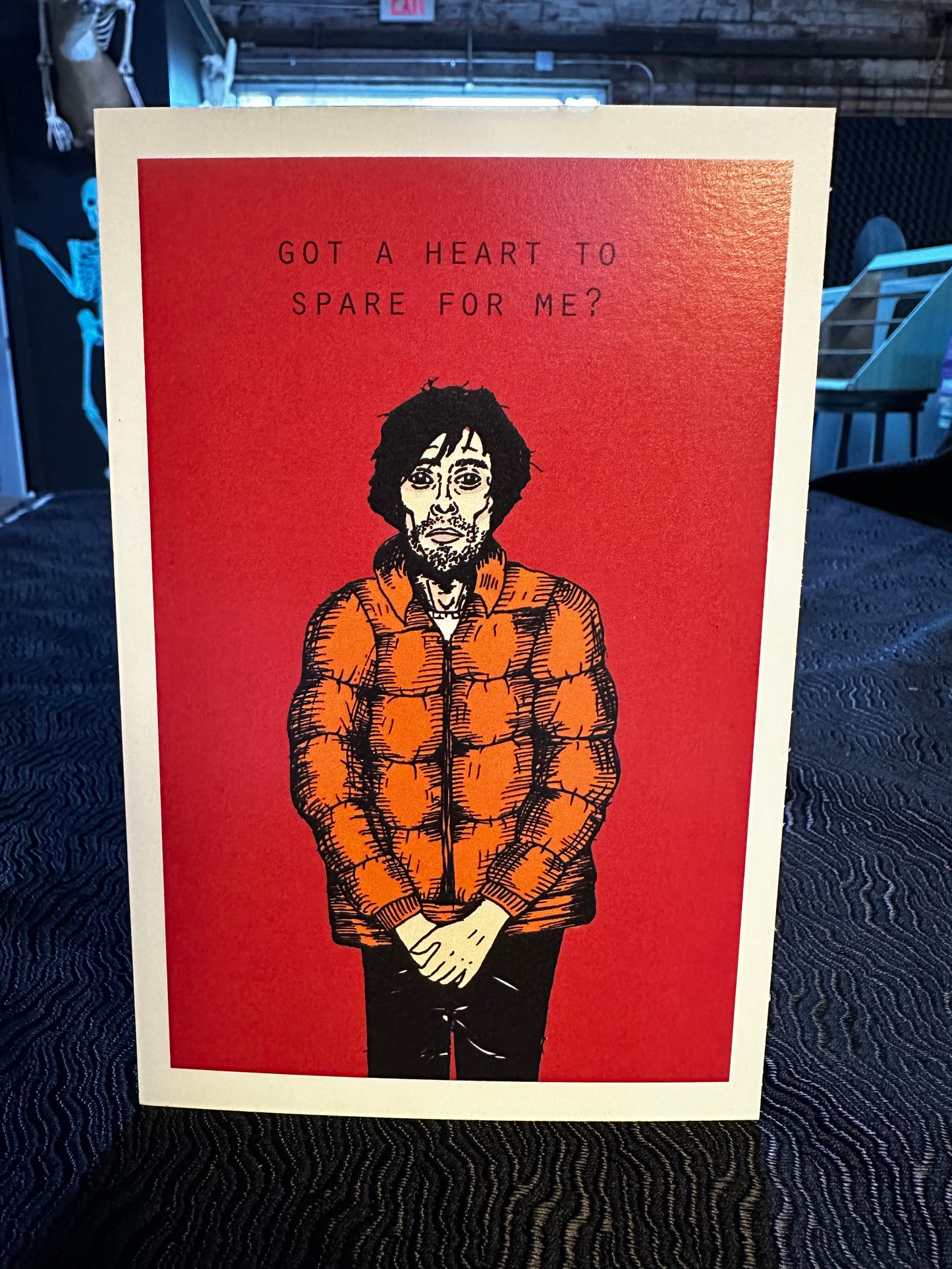 Serial Killer Valentine's Day two-sided cards