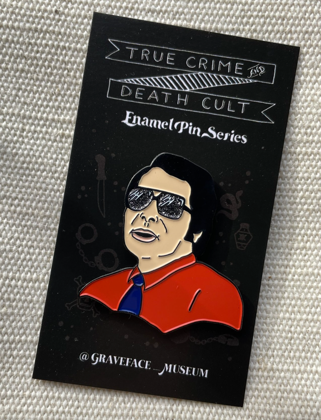 Jim Jones enamel pin
