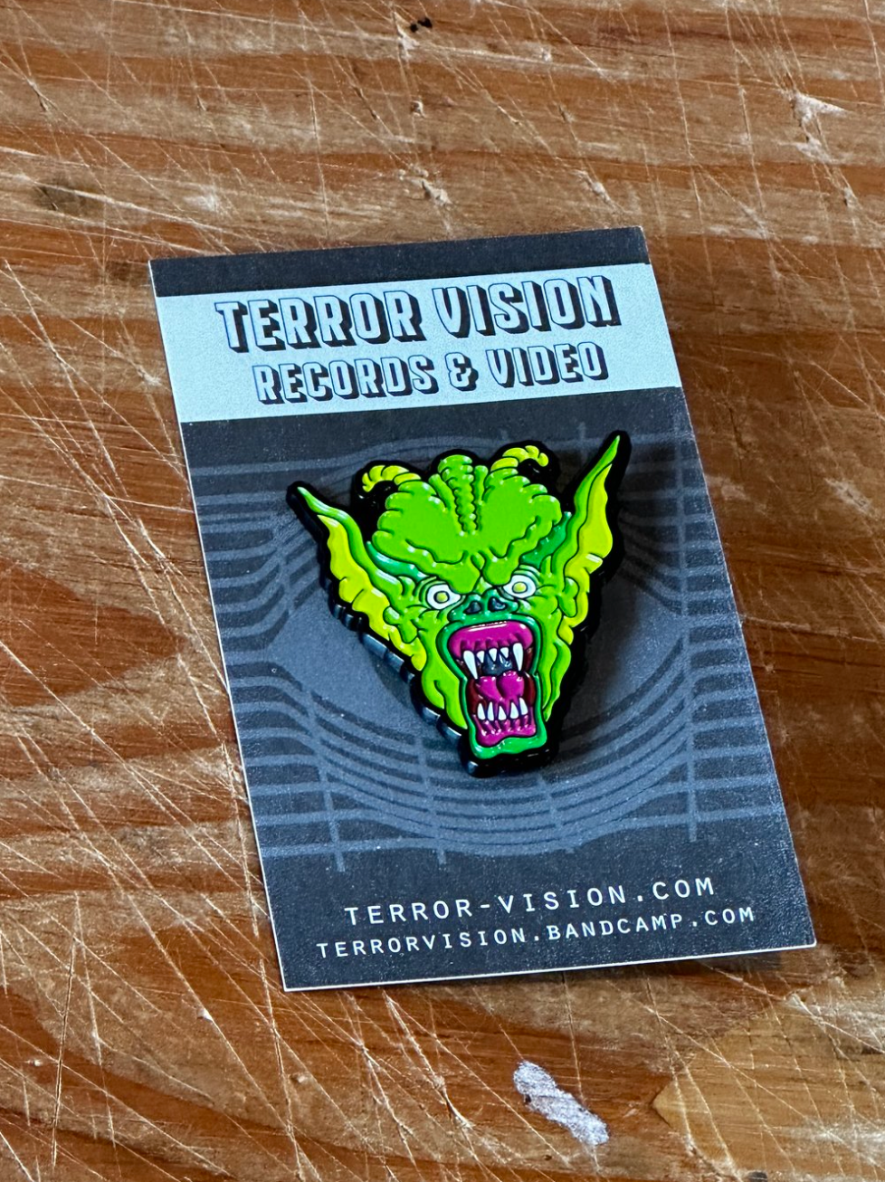 Demon Wind Demon enamel pin