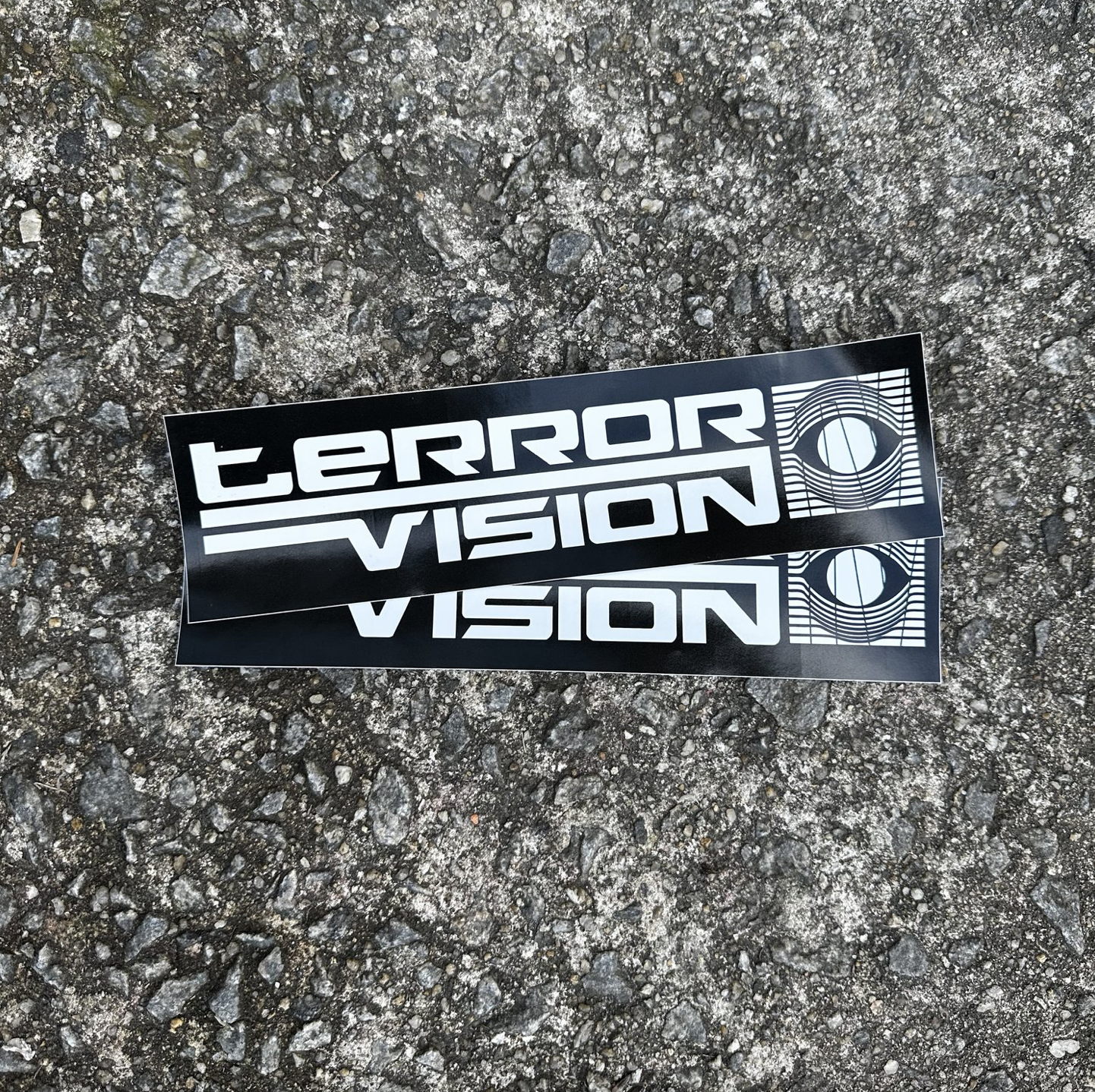 Terror Vision bumper sticker bundle of 3