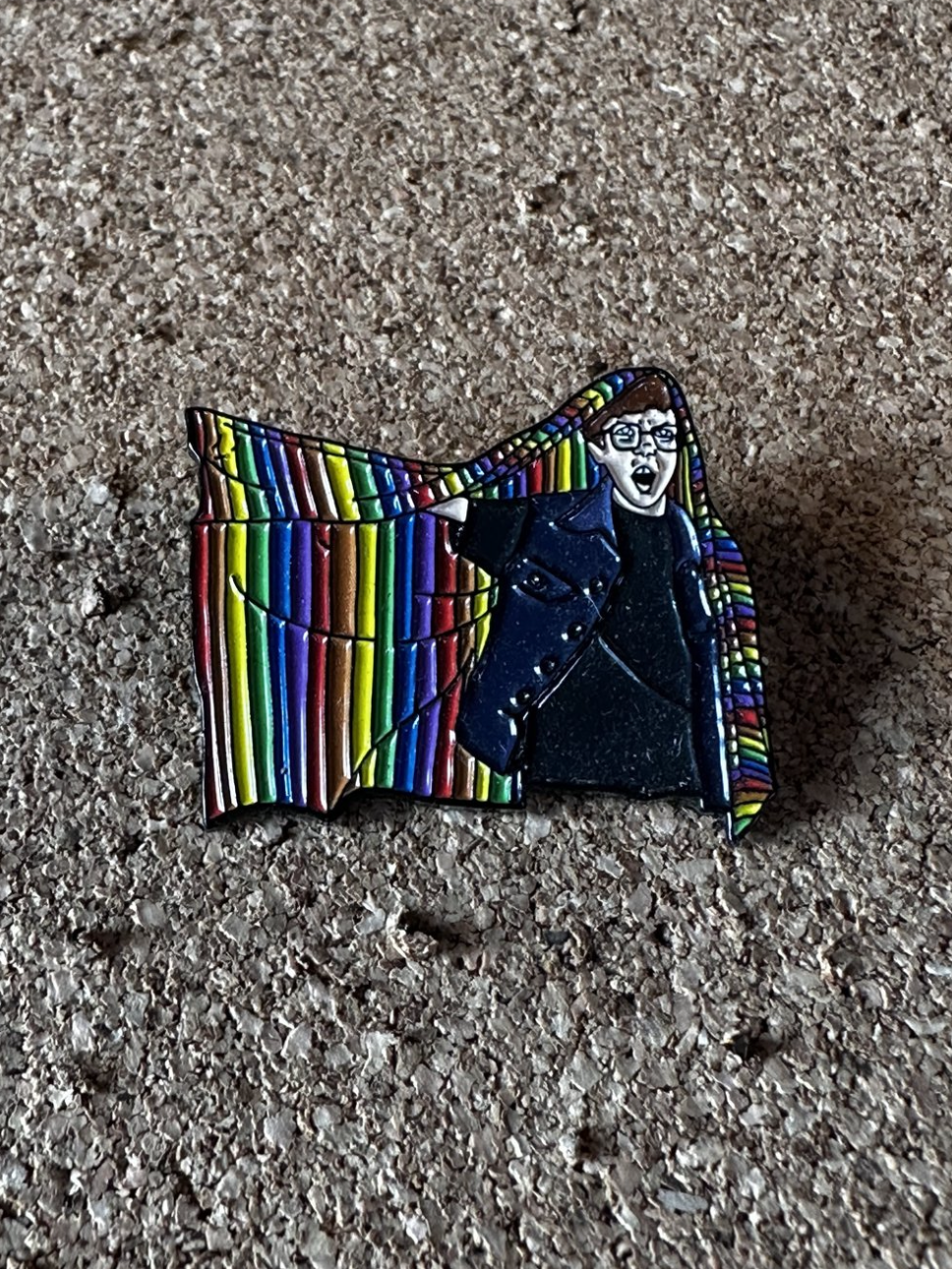 The Gate Terry enamel pin