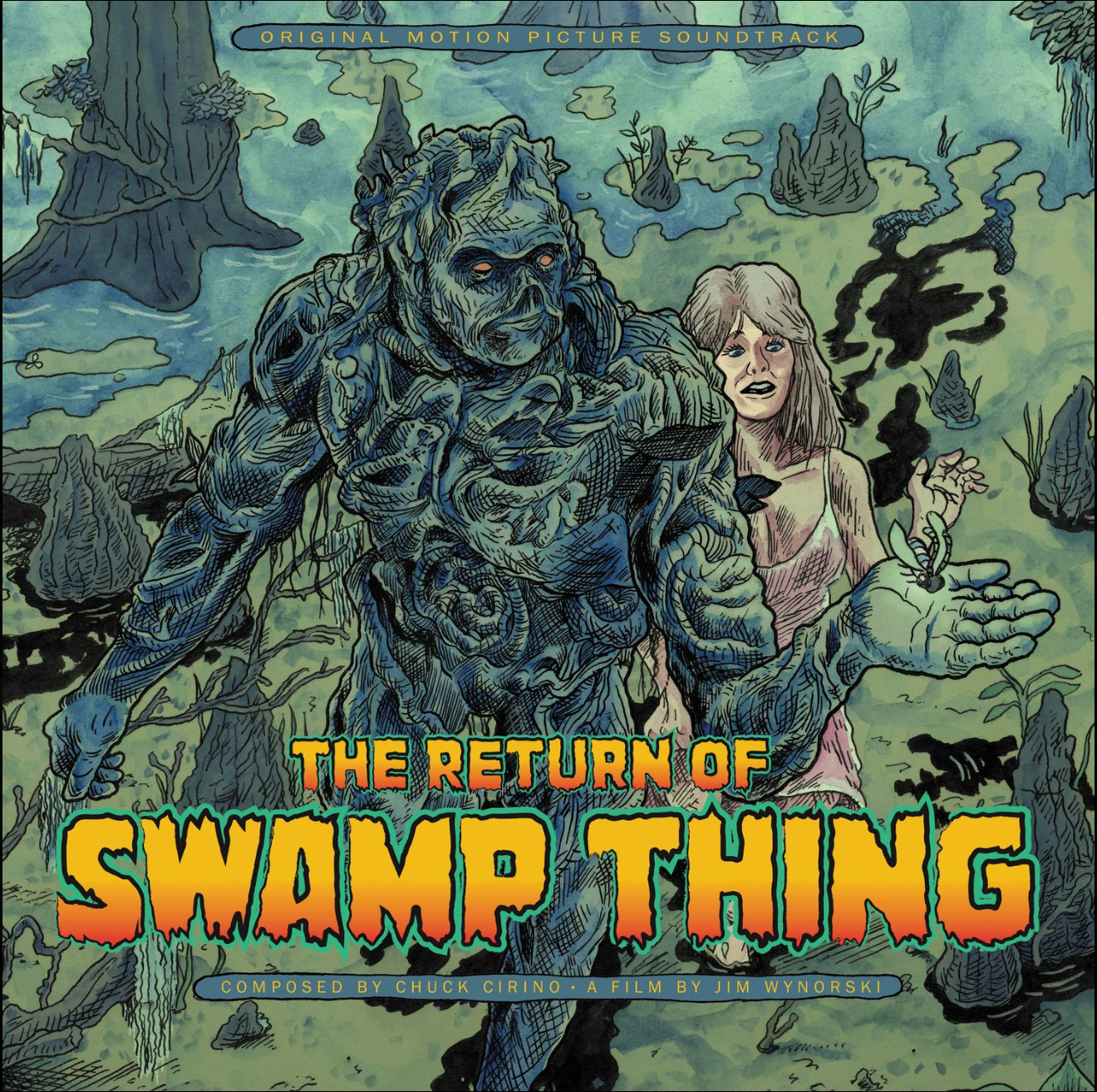 The Return of Swamp Thing OST LP – Graveface The Return of Swamp Thing OST LP – Graveface