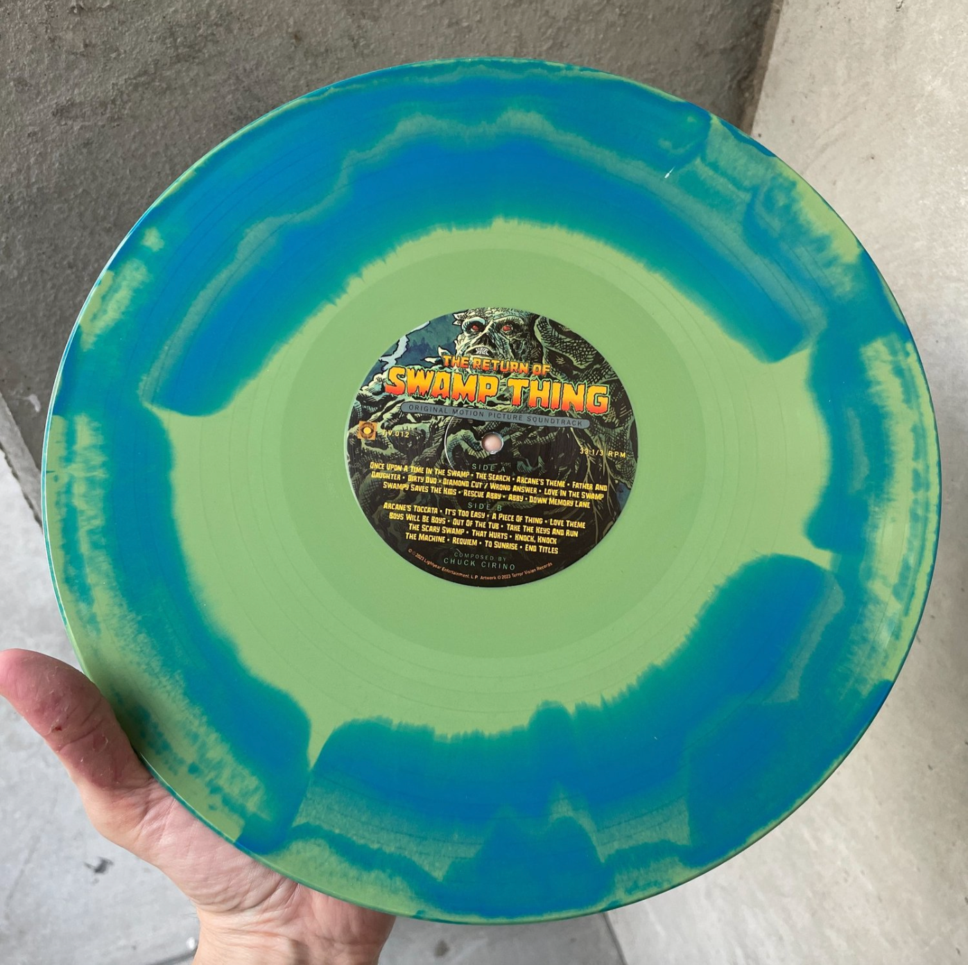 The Return of Swamp Thing OST LP