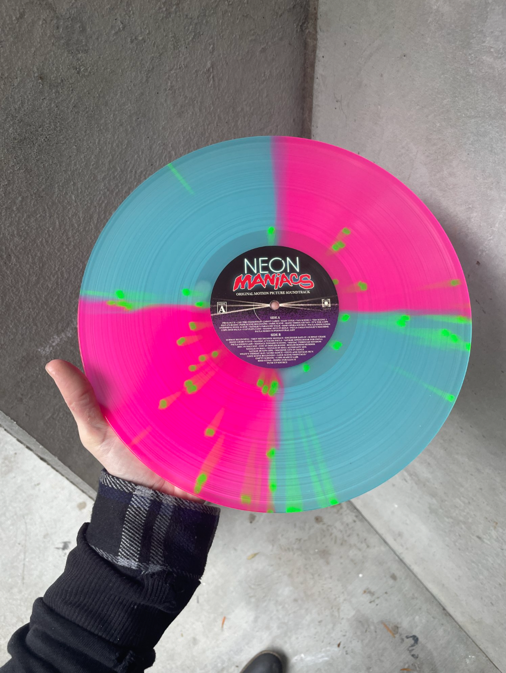 TV053: Neon Maniacs OST vinyl