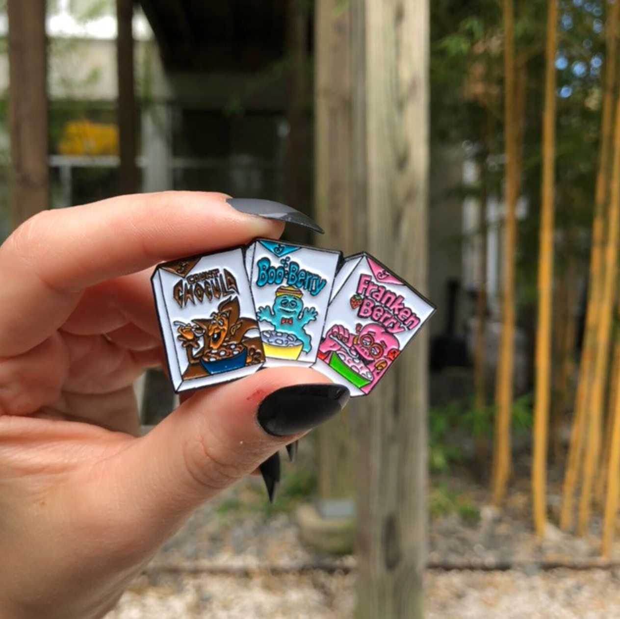 Monster Cereals enamel pin