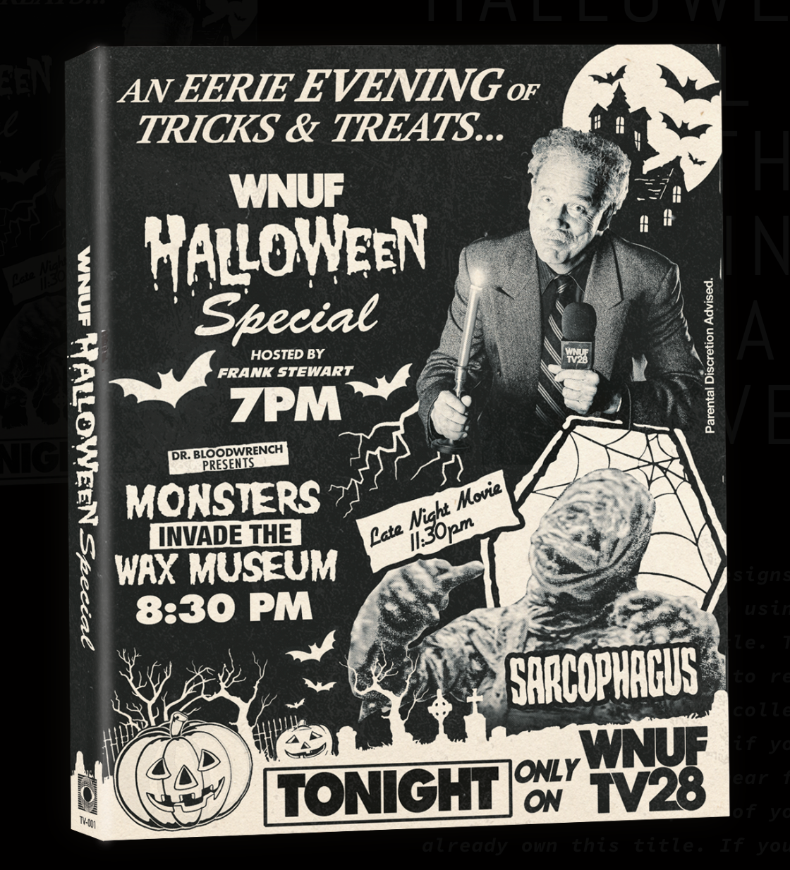 WNUF Halloween Special blu-ray w/2023 slipcover