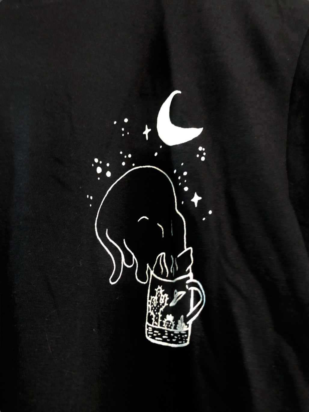 Catduction Tee | Cats Are Aliens | UFO Tee Front and Back print
