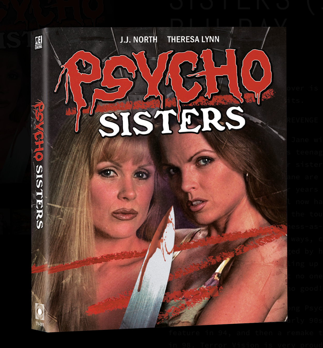 Psycho Sisters (1998) blu-ray with slipcover