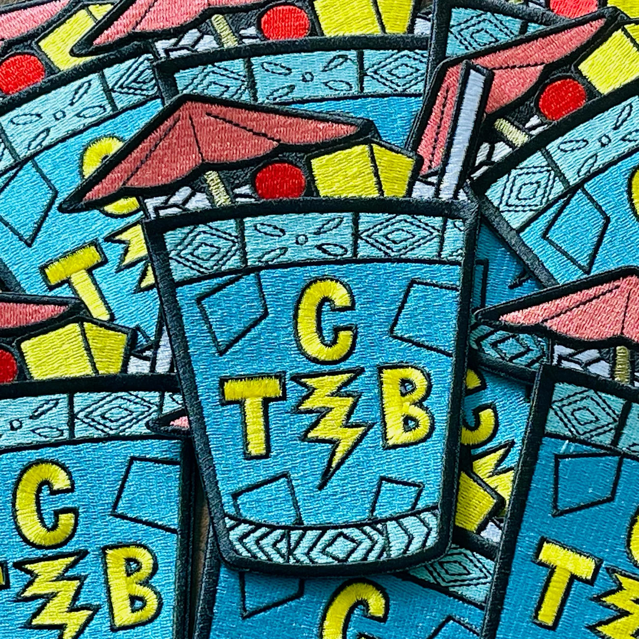 TCB(lue Hawaiian) patch