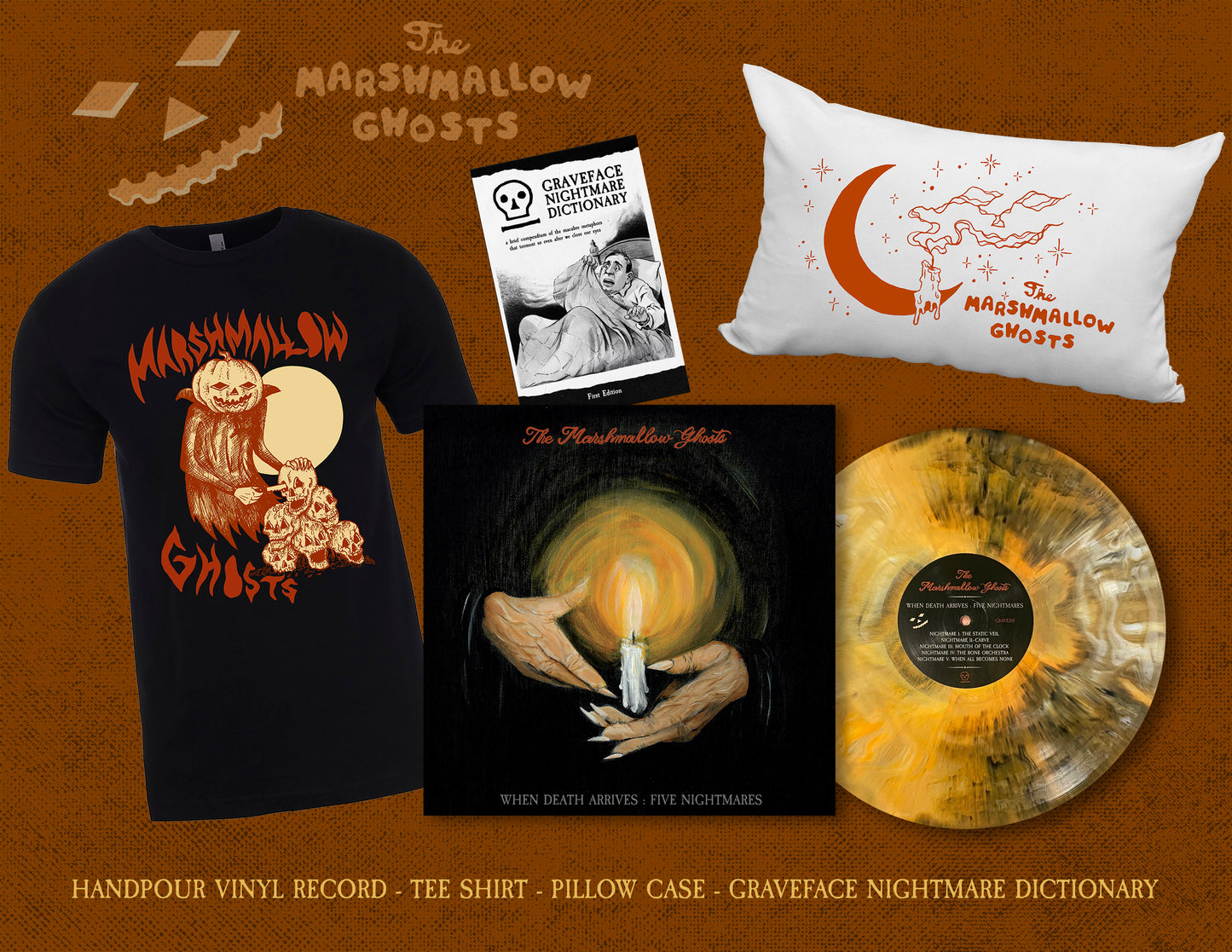 The Marshmallow Ghosts 2025 Bundle (Graveface Records)
