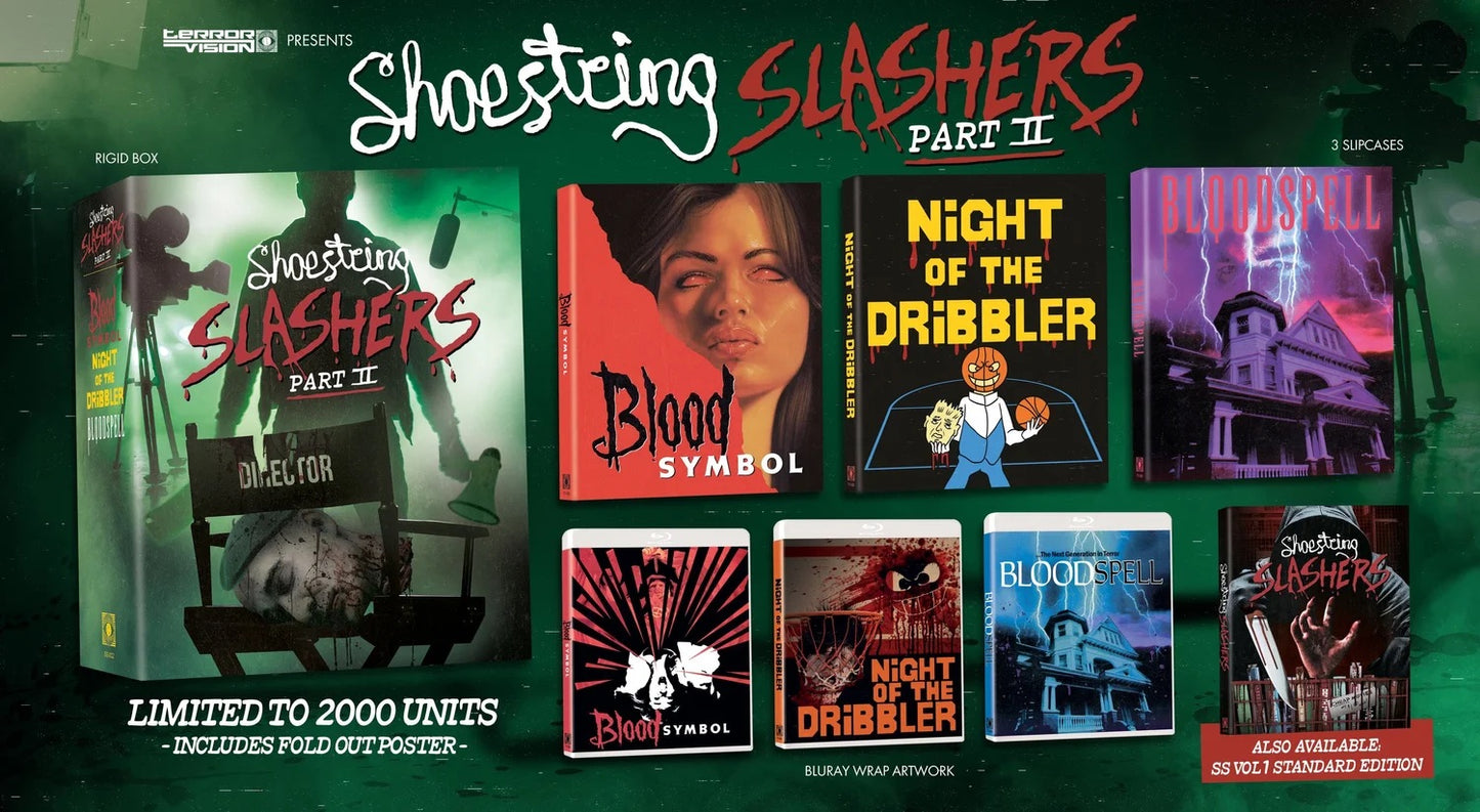 Shoestring Slashers Part II (PRE-ORDER) 3-Disc Box Set (1988/1990/1992)