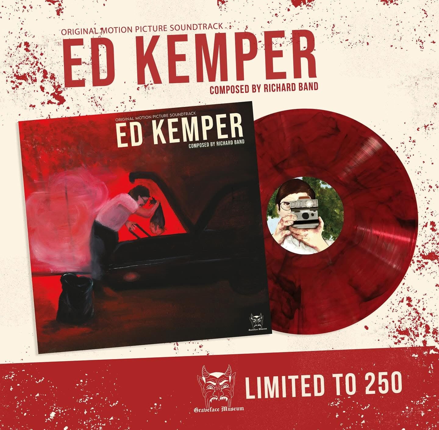 Ed Kemper OST LP by RICHARD BAND (Graveface Museum)