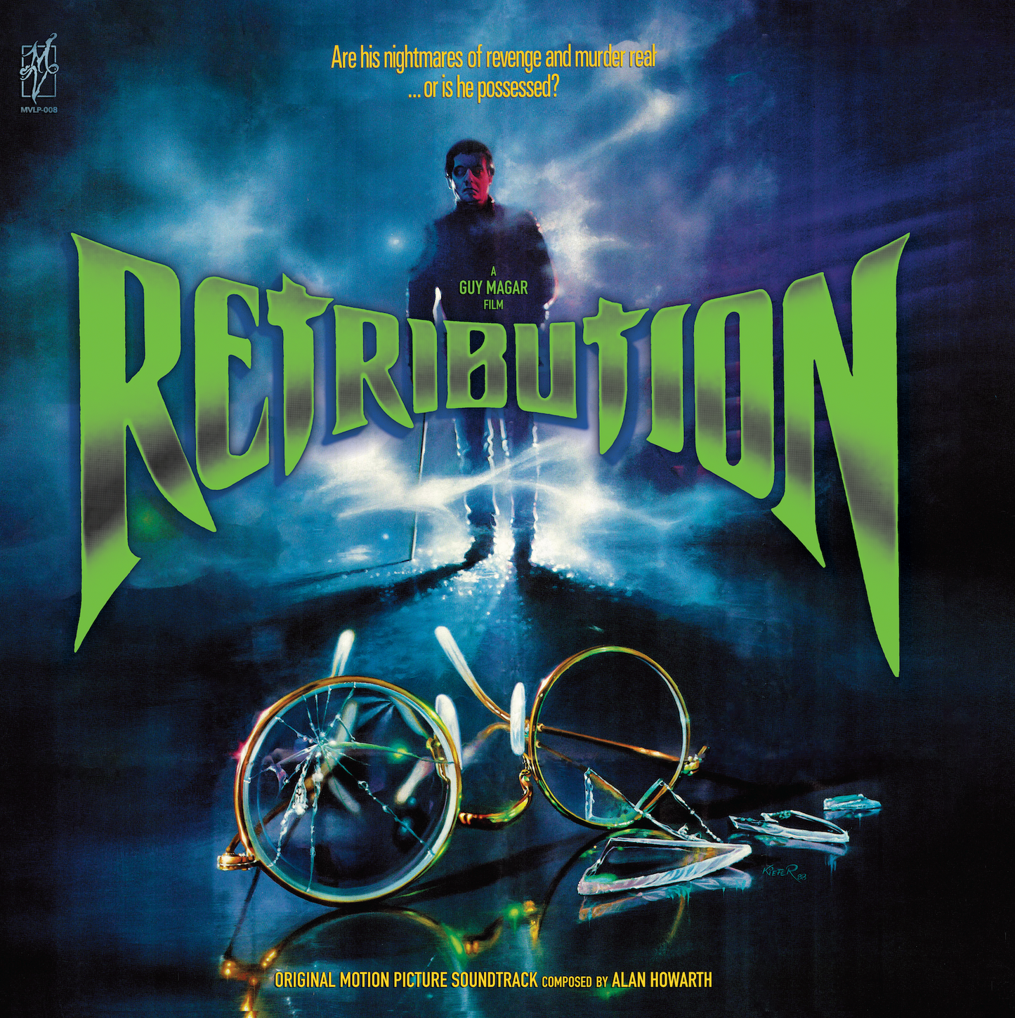 Retribution (1987) OST vinyl EXCLUSIVE VARIANT LIMITED TO 250