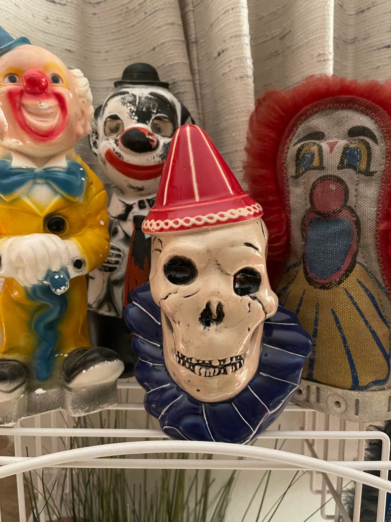 Skull Clown tiki mug