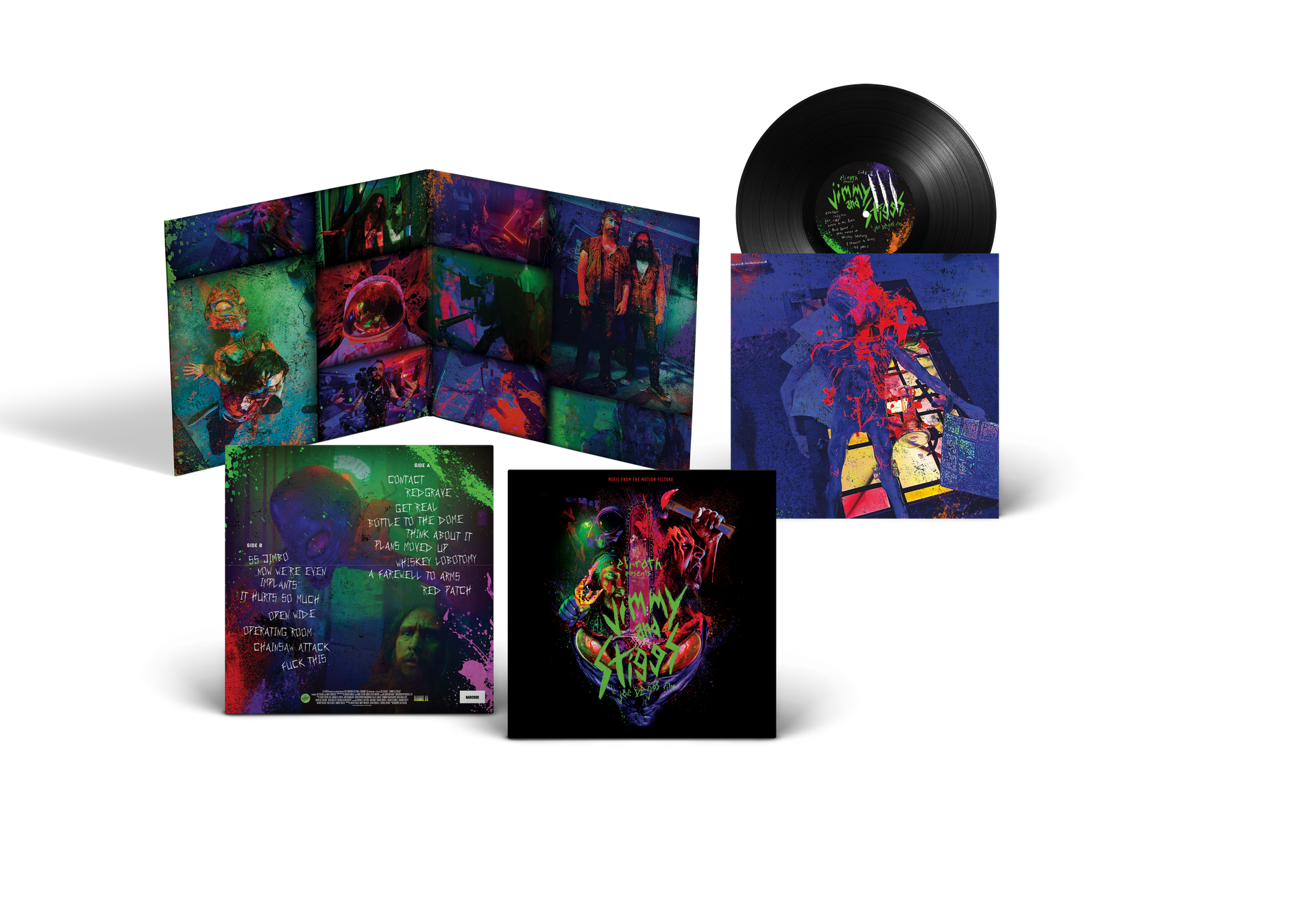 JIMMY & STIGGS by STEVE MOORE OST LP (The Horror Section) – Graveface