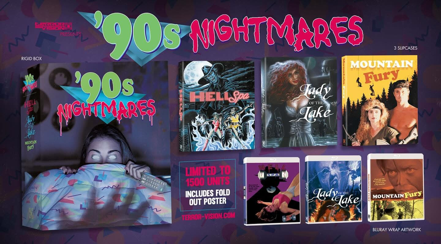 90S NIGHTMARES VOLUME 1 (PRE-ORDER) 5-DISC SET BOX SET (1991/1992/1998)