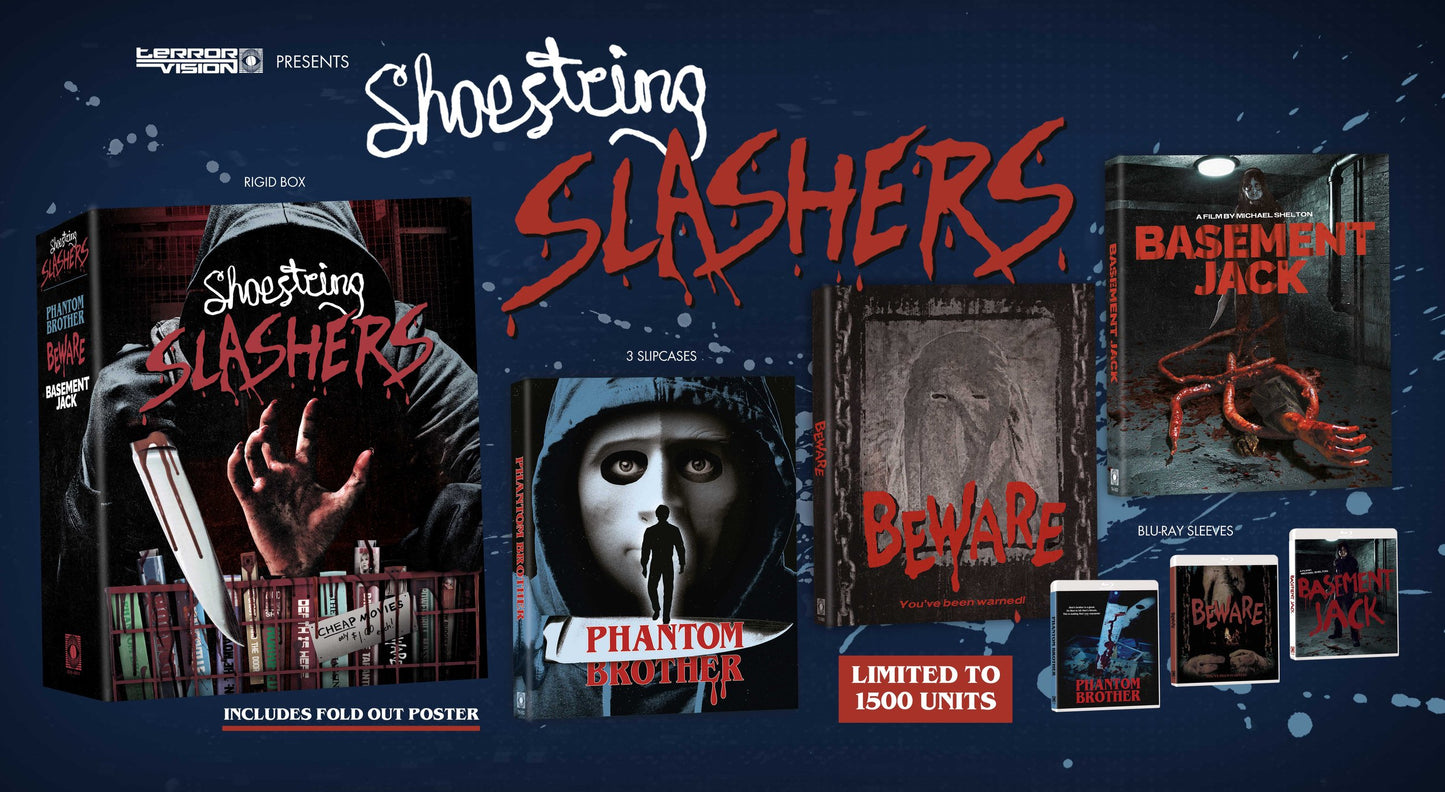 SHOESTRING SLASHERS VOLUME 1 (PRE-ORDER) 3-DISC SET