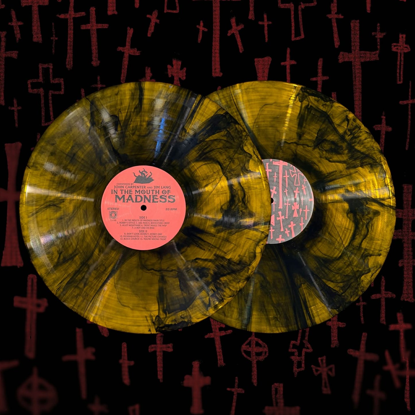 In the Mouth of Madness (1994) OST 2XLP by John Carpenter and Jim Lang