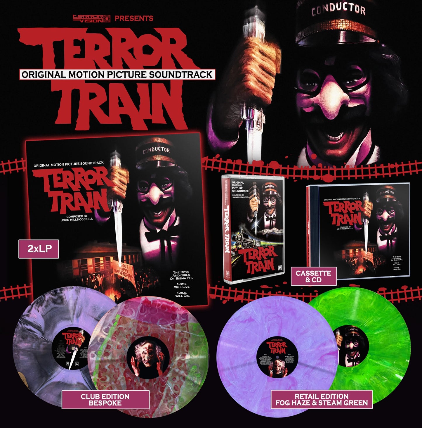 Terror Train (1980) OST LP/CD/Cassette