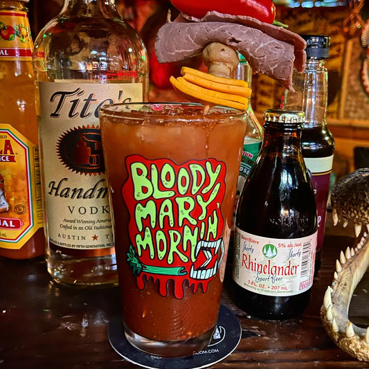 Bloody Mary Morning Pint Glass