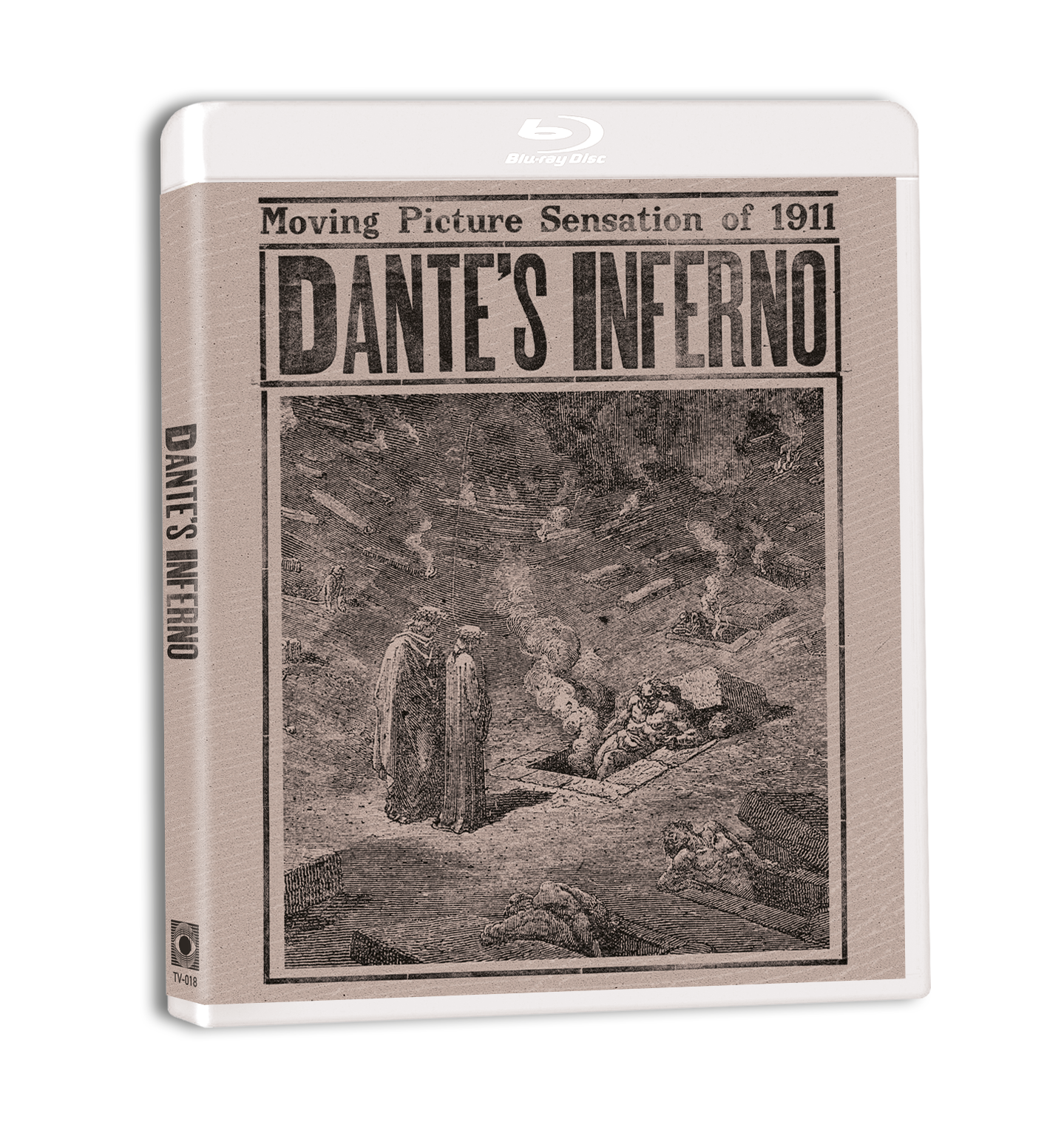 Dante's Inferno (1911) blu-ray with slipcover