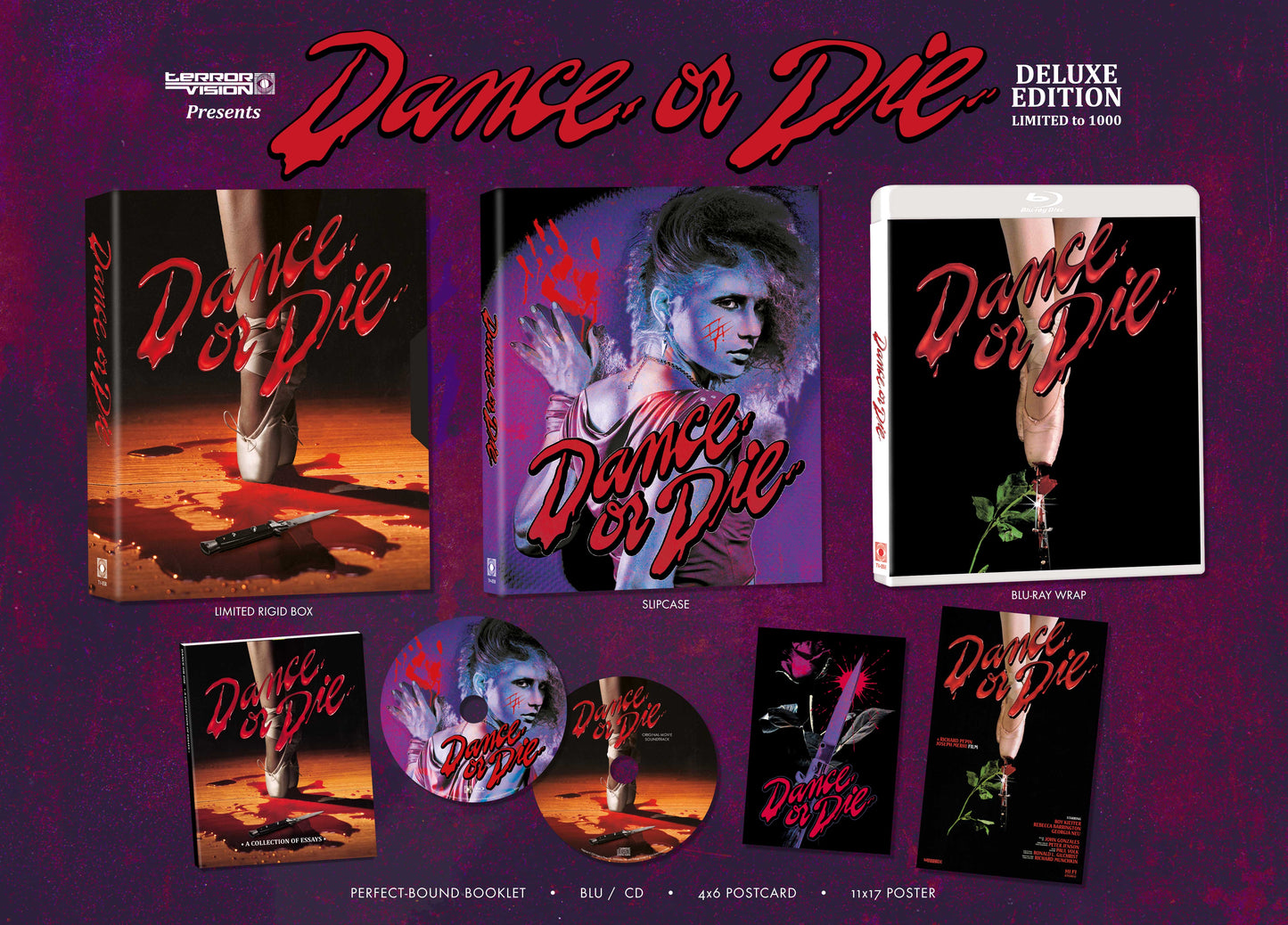 Dance Or Die (1987) 2-Disc Deluxe Edition Blu-ray/CD