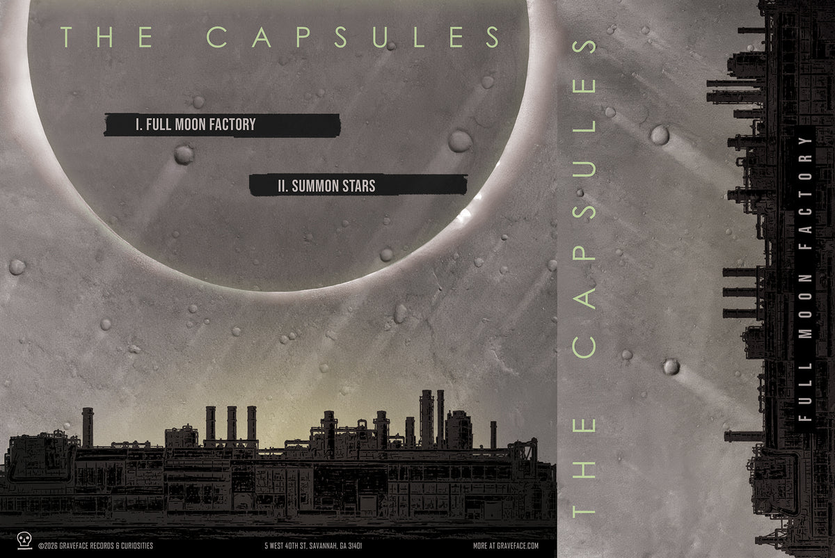 The Capsules "Full Moon Factory" 12" Single
