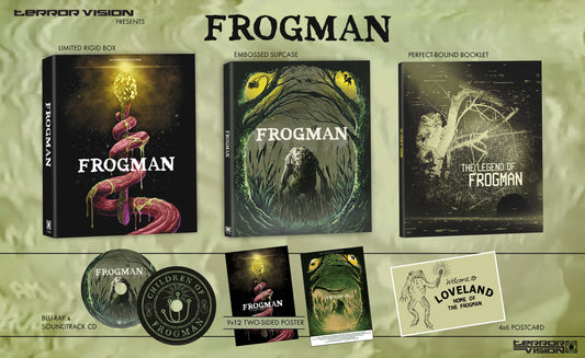 FROGMAN LIMITED EDITION 2-DISC DELUXE EDITION BLU-RAY (PRE-ORDER LIMITED TO 1000)