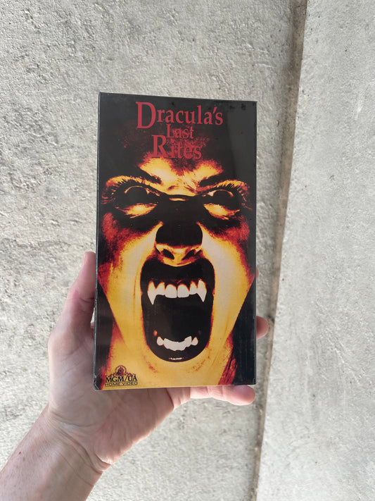 Dracula's Last Rites VHS