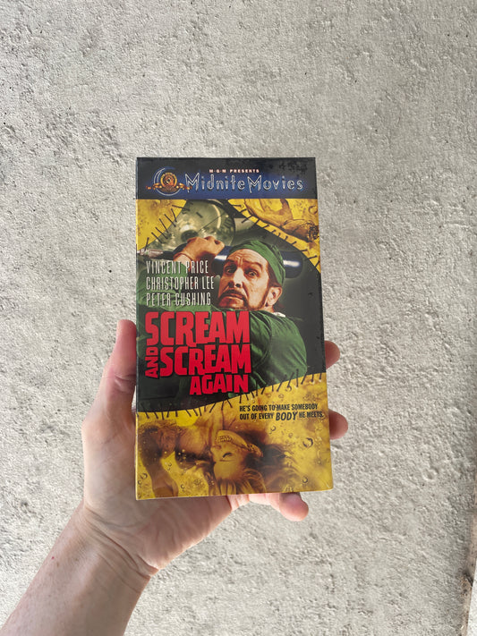 Scream and Scream Again VHS