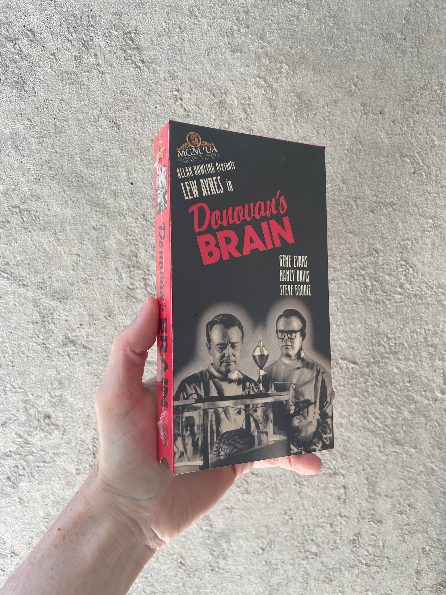 Donovan's Brain VHS