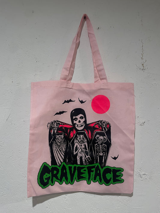 Graveface Tote - Crimson Ghost Bag