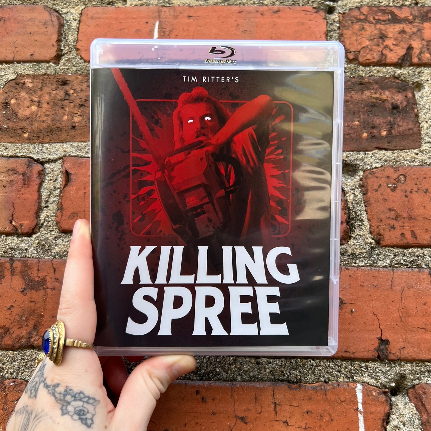 Killing Spree blu-ray with slipcover Budget Video Edition