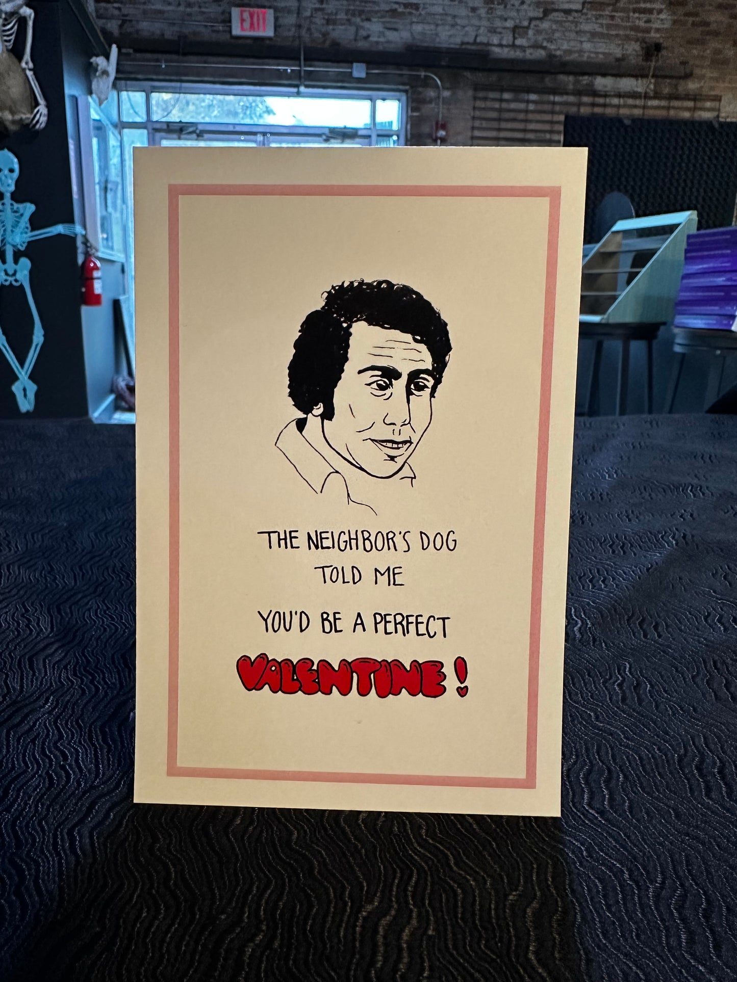 Serial Killer Valentine's Day two-sided cards