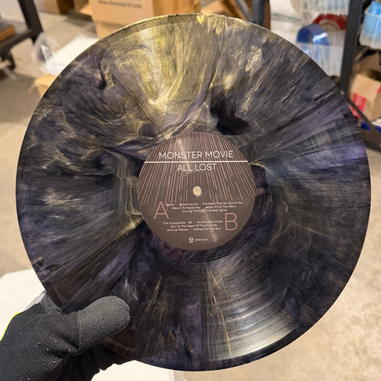 Retail Black/Gold Variant LTD to 200