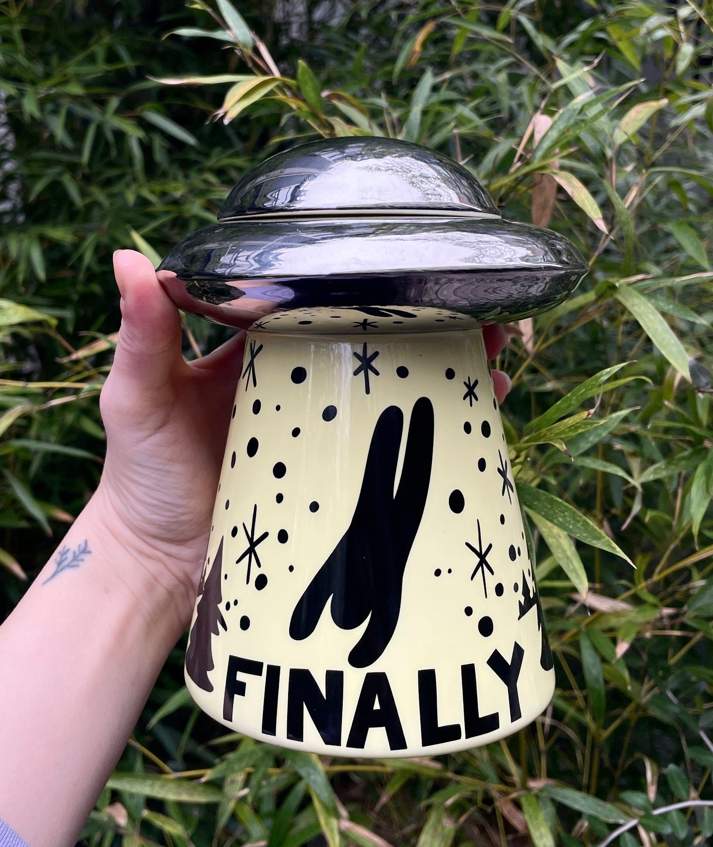 Finally UFO Abduction Tiki Mug