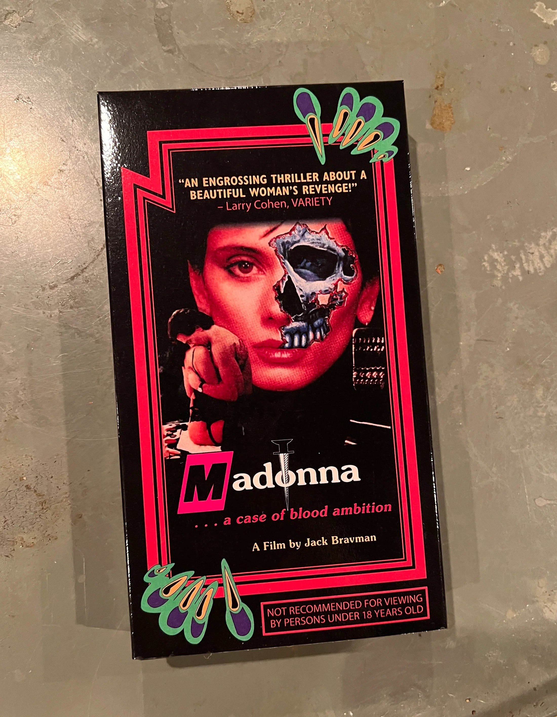 Madonna: A Case of Blood Ambition VHS – Graveface
