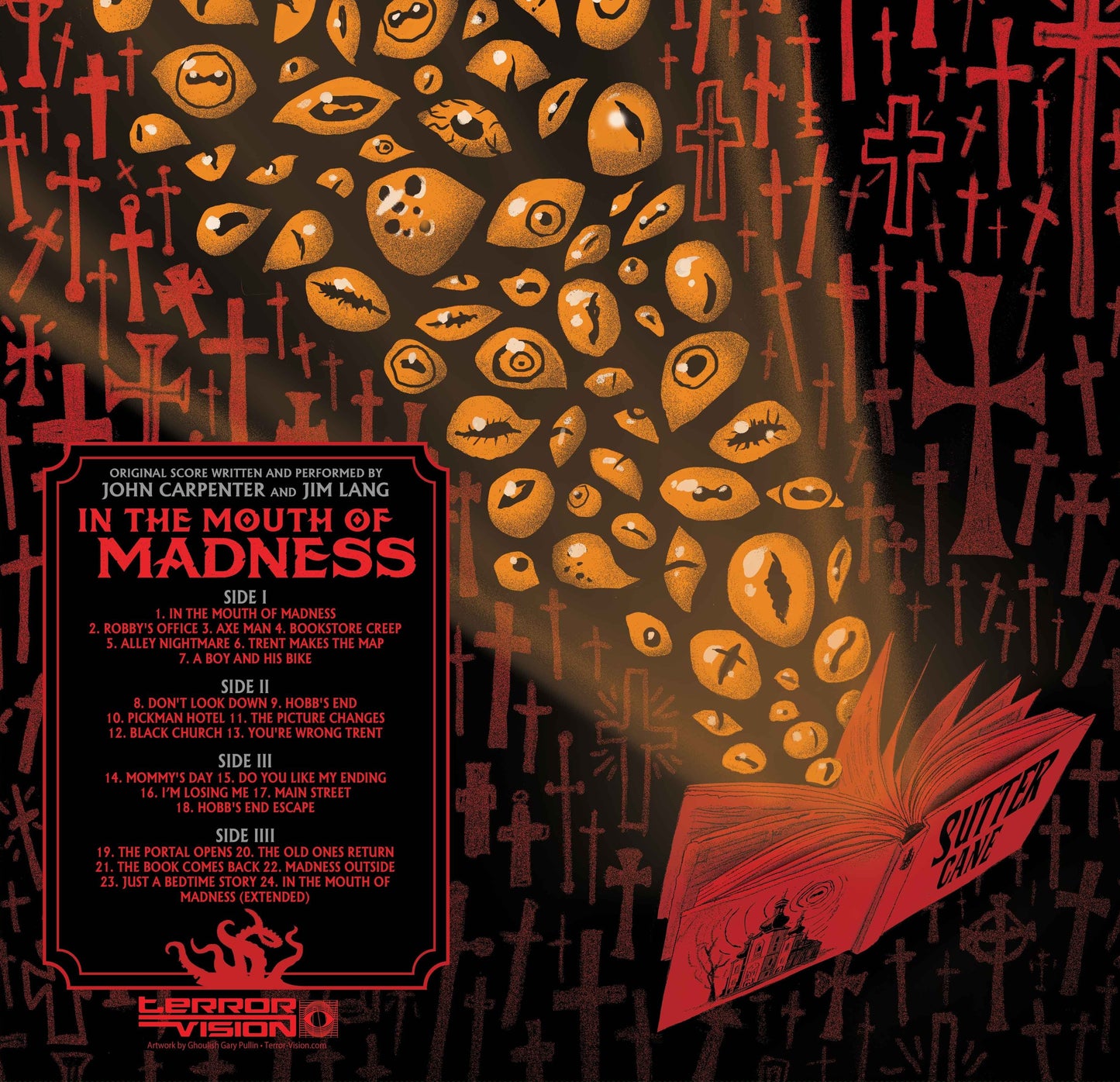 In the Mouth of Madness (1994) OST 2XLP by John Carpenter and Jim Lang