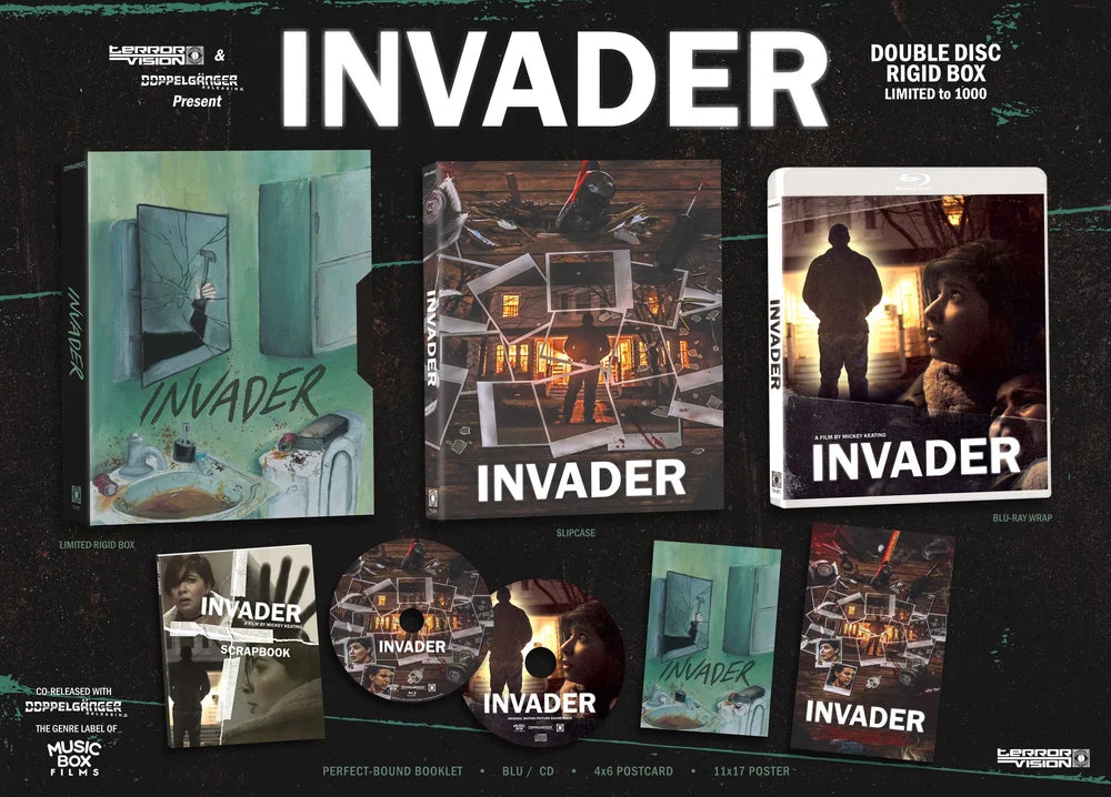 Invader V24 Invader (2024) 2-Disc Deluxe Edition Blu-ray/CD (Terror Vision) – Graveface
