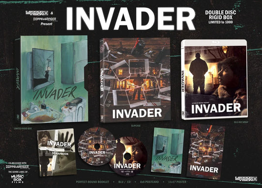 Invader (2024) 2-Disc Deluxe Edition Blu-ray/CD (Terror Vision)