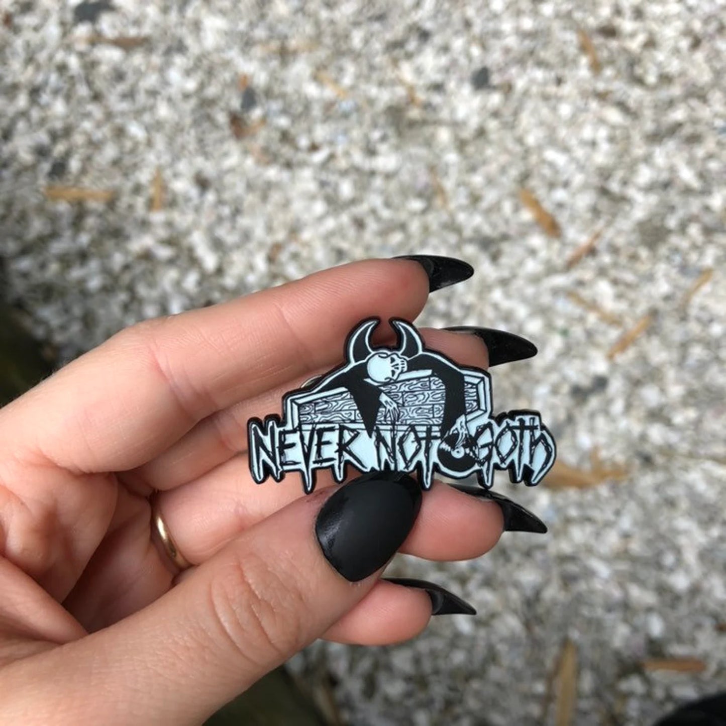 NNG Coffin Pin